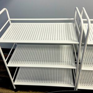 Topeakmart 3-Tier Salon Rolling Trolley Cart